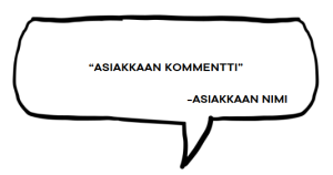 kommentti boksi